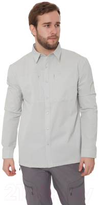 Рубашка FHM Spurt 504 (XL, светло-серый)