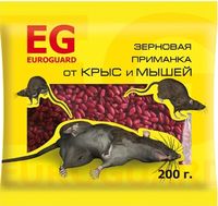 Средство для борьбы с вредителями Euroguard От крыс и мышей (200г) - 