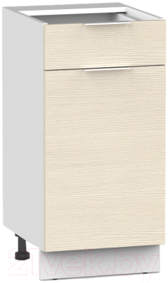 Шкаф-стол кухонный Интермебель Микс Топ ШСР 850-19-400 Без столешницы (вудлайн кремовый)