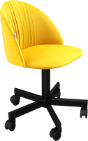 Кресло офисное Sheffilton SHT-ST35-1/S120M (имперский желтый/черный муар) - 
