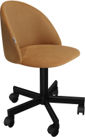 Кресло офисное Sheffilton SHT-ST35/S120M (горчичный/черный муар) - 