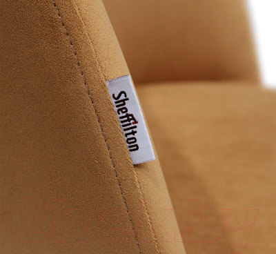 Кресло офисное Sheffilton SHT-ST35/S120M (горчичный/черный муар)