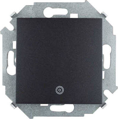 Выключатель Simon 1591150-038 (графит) - 