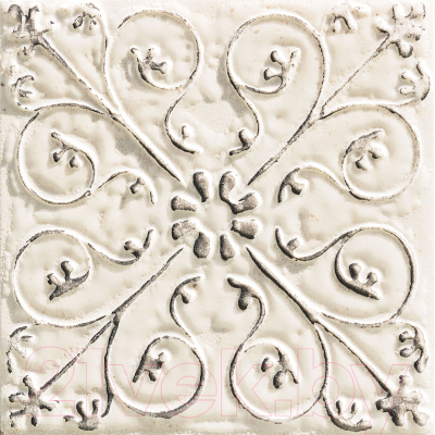 Декоративная плитка Tubadzin D-Dekor Scienny Tinta White Mix (148x148)