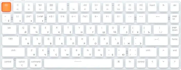 Клавиатура Keychron K3 Gateron Brown Switch без подстветки