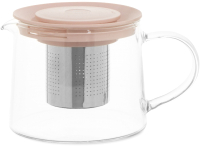Заварочный чайник Attribute Tea Ample ATT200-2 (розовый) - 