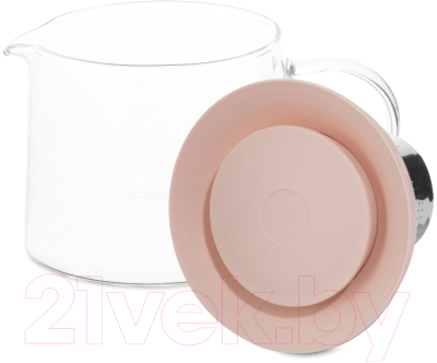 Заварочный чайник Attribute Tea Ample ATT200-2 (розовый)