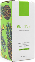 Набор масок для лица G.Love Face Powder Mask Vita C Ananas  (10x1г) - 