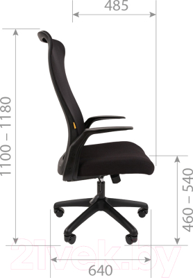 Кресло офисное Chairman CH573 (черный)