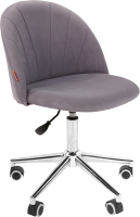 Кресло офисное Chairman Home 117 (Т-53 светло-серый) - 