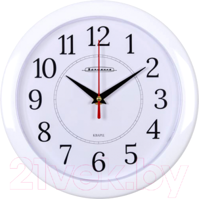 Настенные часы Волжанка ЧН-293 (белый)