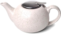 Заварочный чайник Fissman 9341 (белый песочный) - 