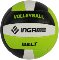 Мяч волейбольный Ingame Belt ING-098 (черный/зеленый) - 