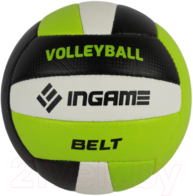 Мяч волейбольный Ingame Belt ING-098 (черный/зеленый)