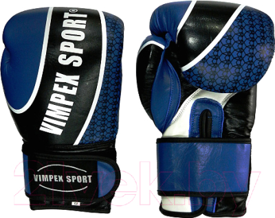Боксерские перчатки Vimpex Sport 3034 (10oz, синий)