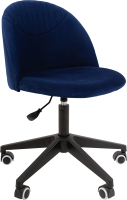 Кресло офисное Chairman Home 119 (Т-82 синий/пластик) - 