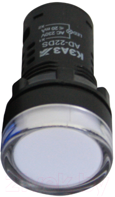 Лампа сигнальная КЭАЗ AD22DS(LED) Матрица 22мм 230В / 238572 (белый)