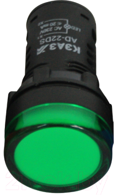 Лампа сигнальная КЭАЗ AD22DS(LED) Матрица 22мм 230В / 238693 (зеленый)