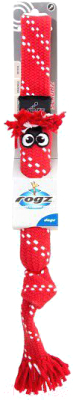 Игрушка для собак Rogz Scrubz Medium / RSC03C (красный)