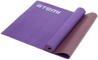 Коврик для йоги и фитнеса Atemi AYM01DB (фиолетовый) - 