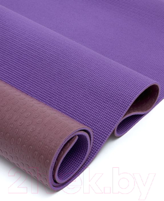 Коврик для йоги и фитнеса Atemi AYM01DB (фиолетовый)
