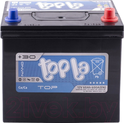 Автомобильный аккумулятор Topla Top JIS R+ 118860