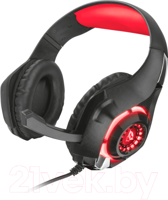 Наушники-гарнитура Trust GXT 313 Illuminated Gaming Headset Nero / 21601