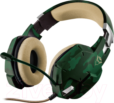 Наушники-гарнитура Trust GXT 322C Carus Gaming Headset Jungle Camo / 20865