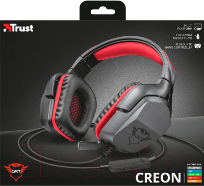 Наушники-гарнитура Trust GXT 344 Creon Gaming Headset / 22053