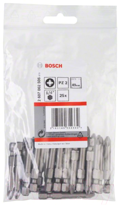 Набор бит Bosch 2.607.002.506