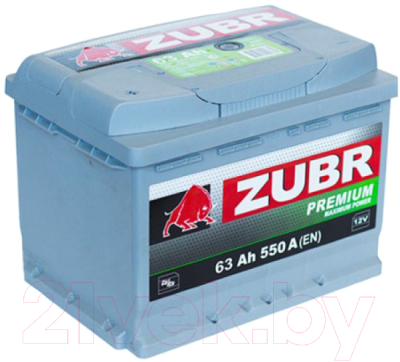 

Автомобильный аккумулятор Zubr, Premium L+