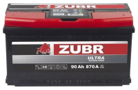 Автомобильный аккумулятор Zubr Ultra L+ (90 А/ч) - 