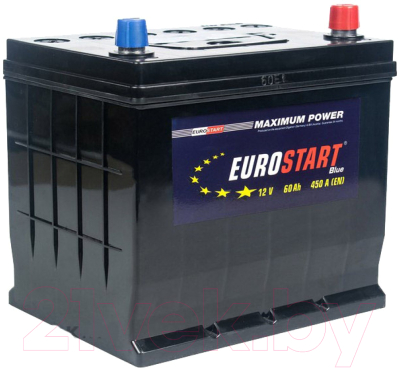 Автомобильный аккумулятор Eurostart Blue Asia L+ (60 А/ч)