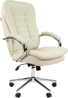 Кресло офисное Chairman 795 N (белый, кожа) - 