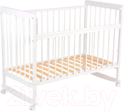 Детская кроватка Фея Диана 204 / 0003135-04 (белый)