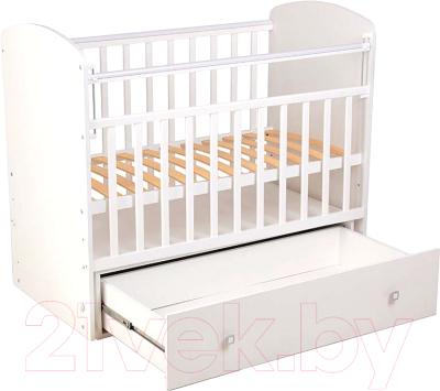 Детская кроватка Фея 750 / 0002551.9 (белый)