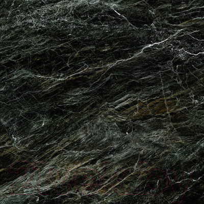 Плитка Гранитея Караташ черно-зеленый матовый (600x600)