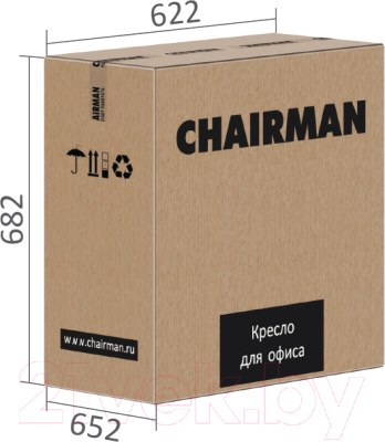 Кресло офисное Chairman 919V (экопремиум черный)