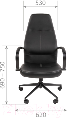 Кресло офисное Chairman 940 (экопремиум черный)