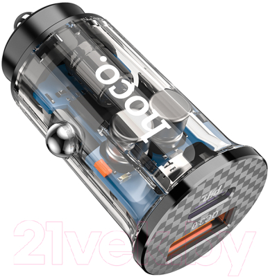 Зарядное устройство автомобильное Hoco DZ3 Max (черный)