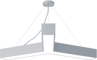 Потолочный светильник ЭРА Geometria Igrek / Б0050570 - 