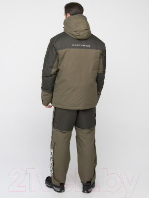 Костюм для охоты и рыбалки Huntsman Yukon Ice Breathable / 2590 (р-р 48-50/170-176, хаки)