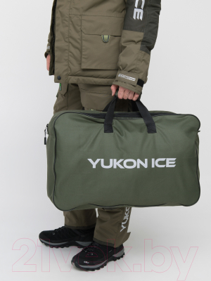 Костюм для охоты и рыбалки Huntsman Yukon Ice Breathable / 2590 (р-р 48-50/170-176, хаки)