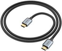 Кабель Hoco US03 HDMI 2.0 (1м, черный) - 