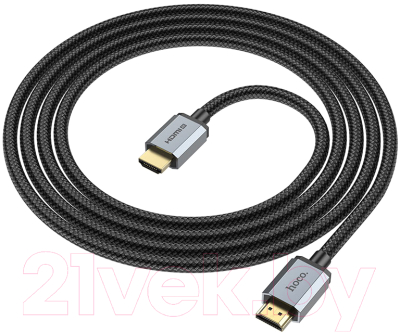 Кабель Hoco US03 HDMI 2.0 (2м, черный)