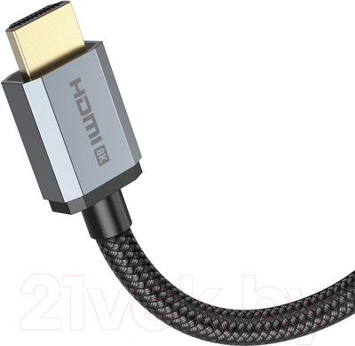 Кабель Hoco US03 HDMI 2.1 (3м, черный)