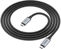 Кабель Hoco US05 USB4 Type-C HD (2м, черный) - 