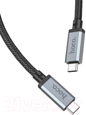 Кабель Hoco US05 USB4 Type-C HD (2м, черный)