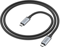 Кабель Hoco US06 USB3.2 Type-C HD (1м, черный) - 