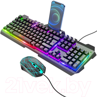 Клавиатура+мышь Hoco DI16 (черный)
